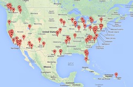 US map